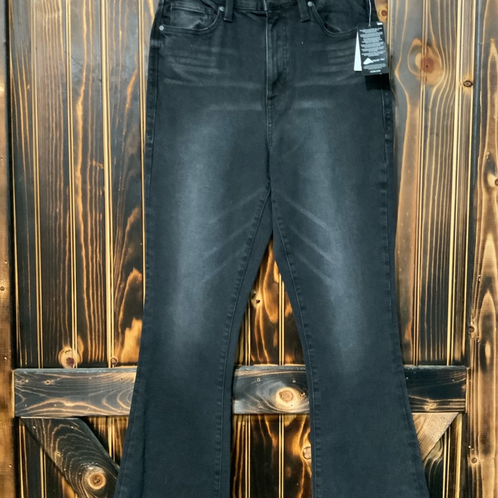 LuLaRoe Dark Gray Flare Jeans